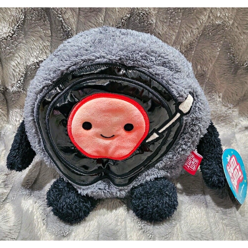 BumBumz Groovy Bumz Russ Randy Vinyl Record Player Plush Stuffed Toy 8" NWT